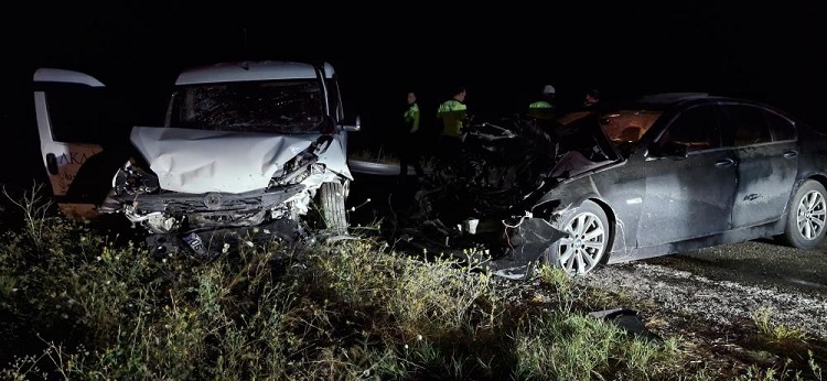 Zincirleme kazada 1 kişi ağır yaralandı