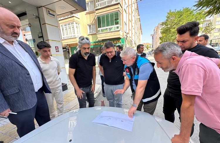 Albayrak Caddesi’nde çalışmalar başladı