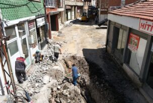 Çorum’un en eski sokakları yenileniyor