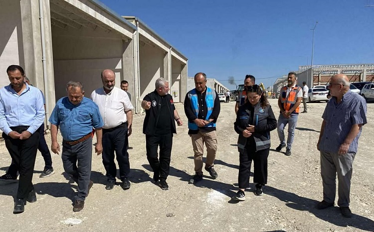 Başkan çalışmaları yerinde inceledi