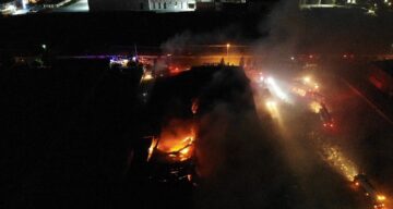 Fabrikadaki yangın kontrol altına alındı