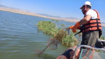 Baraj gölünde kaçak avlanan 4 şahsa ceza!