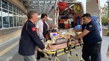 Refüje çarptı metrelerce sürüklendi