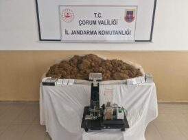 Çorum’da binlerce makaron ele geçirildi