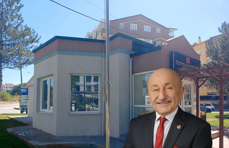 Muhtarlık binasına çirkin saldırı!