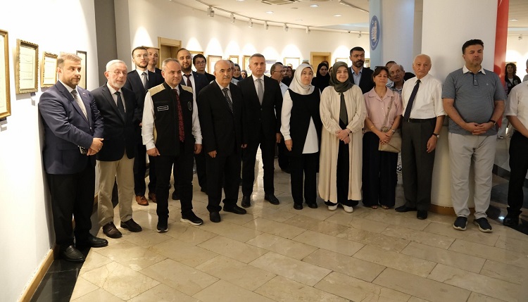 Çorumlu Hattatlar İcazet sergisi açıldı