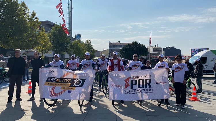 Çorum’da bisiklet turu düzenlendi