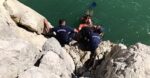 Eşini aradıktan sonra baraja atladı!