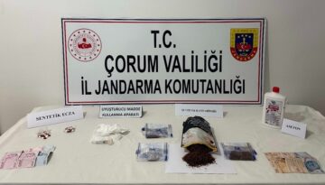 Jandarma’dan uyuşturucu operasyonu