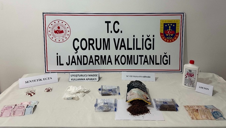 Jandarma’dan uyuşturucu operasyonu