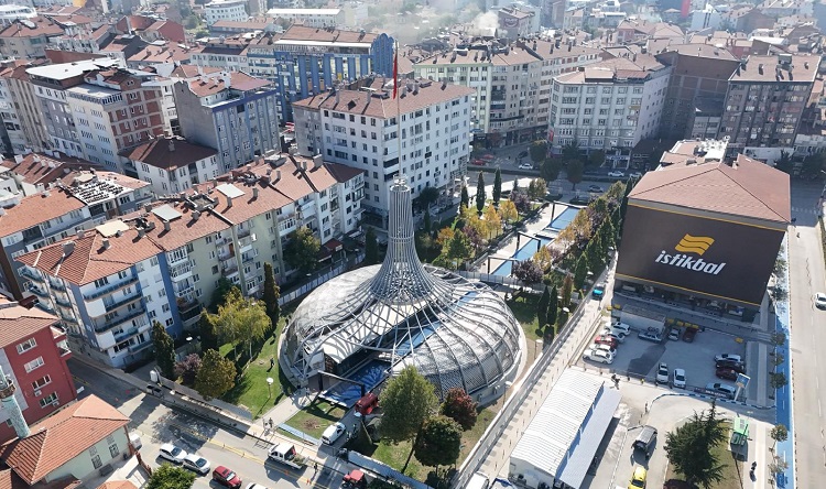 Demir yığını Çorum Park’tan kaldırılacak