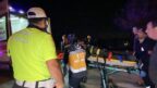 Kazada motosiklet sürücüsü yola savruldu