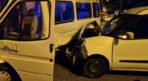Kazadan sonra arabasını bırakıp kaçtı!