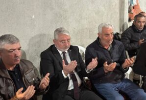 Başkan şehit ailesini yalnız bırakmadı