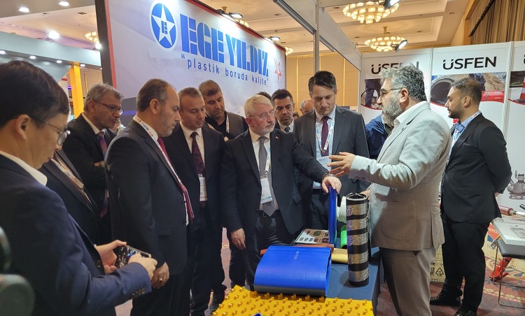 Aşgın Avrasya Su Fuarı’na katıldı