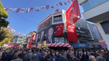 MHP İl Başkanlığı binası hizmete açıldı