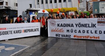  Kadına yönelik şiddete dikkat çekildi