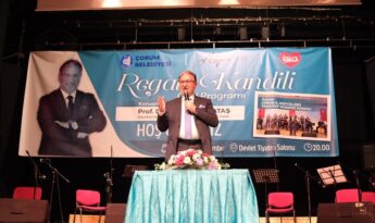 Regaib kandili programına yoğun ilgi