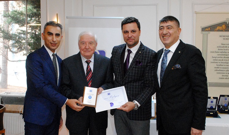 İnşaat Mühendislerini onurlandırdılar