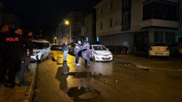 Otomobile silahlı saldırı düzenlendi