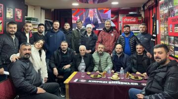 Başkan Korkmazoğlu taraftarlarla buluştu