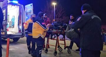 Kazara kendini vuran kişi yaralandı