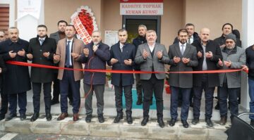  Hayırseverin yaptırdığı Kur’an kursu açıldı