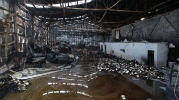 Lavaş fabrikası yangında kül oldu