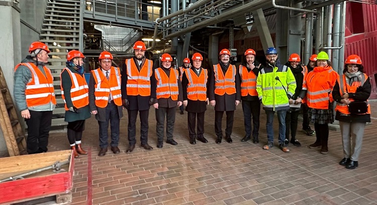 Başkan Danimarka’da incelemelerde bulundu