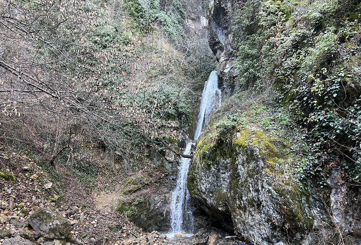 Sudüşen Şelalesi yeniden akmaya başladı