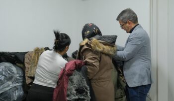 İhtiyaç sahibi ailelere 1250 mont dağıtıldı