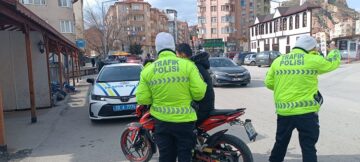 5 motosiklete 266 bin lira ceza kesildi!