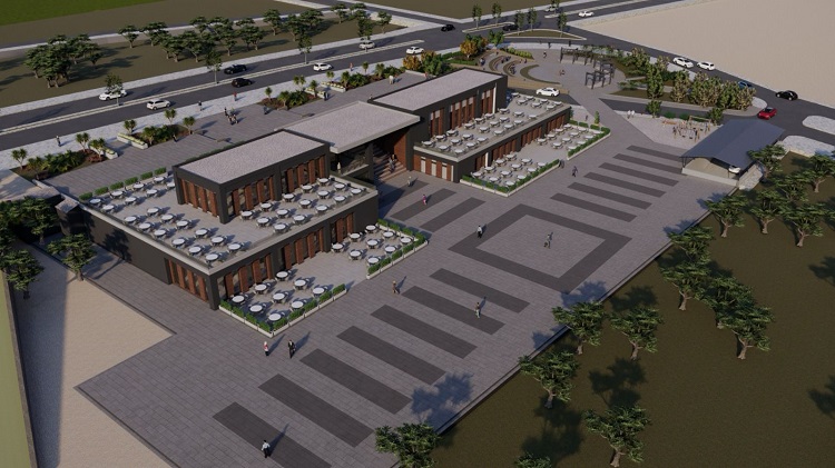 Teras bahçe ve yer altı otoparkı yapılacak