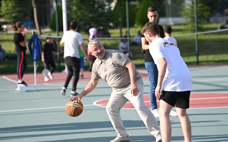 Gençlere spor dolu organizasyon
