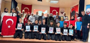 Okullarına adı verilen şehidi andılar