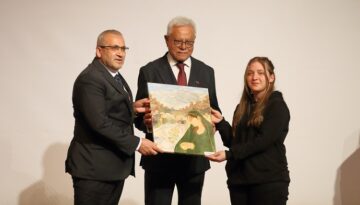 Büyükelçiyi Çorum’da duygulandıran resim