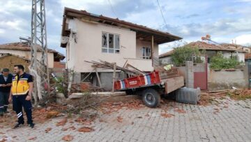 Köydeki zararlar AFAD ile karşılanacak