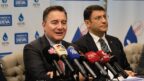 Babacan Çorum’da basın toplantısı düzenledi