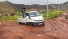 Sungurlu’da dere taştı ulaşım aksadı