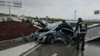 Kavşakta çarpıştılar 7 kişi yaralandı