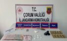 Çorum’da uyuşturucu operasyonu