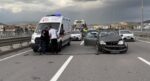 Tır ile otomobil çarpıştı: 1 yaralı